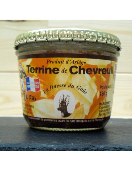 Terrine de chevreuil | Bocaux terrine