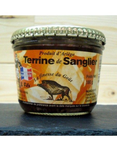 Terrine de sanglier  en bocal | Recette d'Ariège