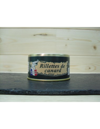 Rillettes de canard en conserve | Escot et Fils