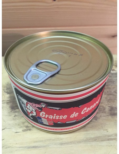 conserve de Graisse de canard 380g | Bocaux terrine