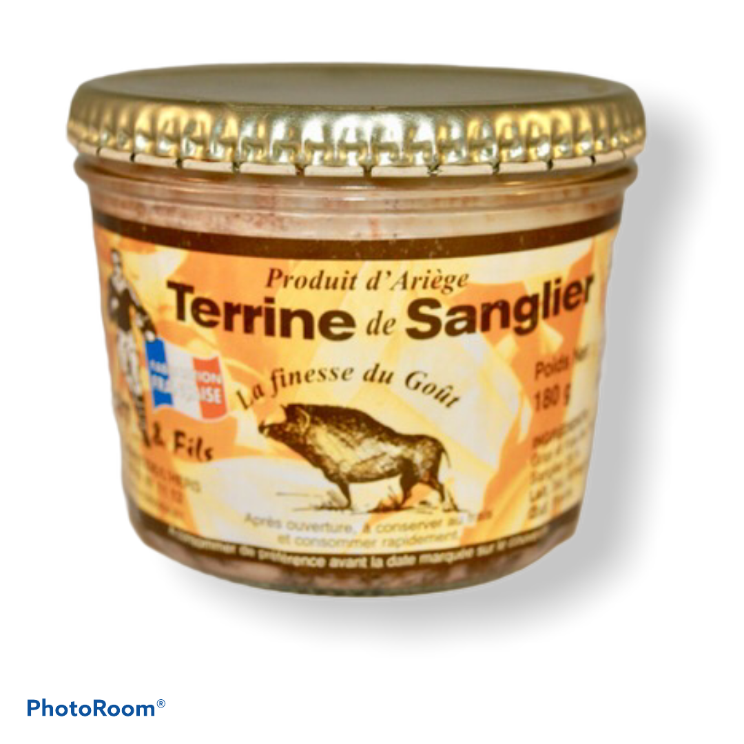 Terrine de sanglier  en bocal | Recette d'Ariège