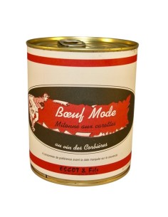 → Une conserve de boeuf mode | Escot et Fils