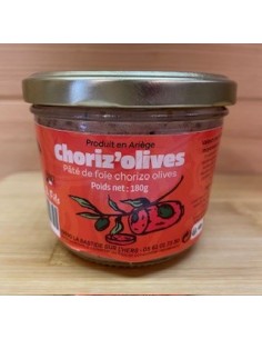 TERRINE DE FOIE CHORIZ'OLIVES
