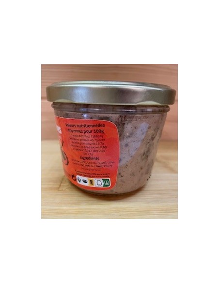 TERRINE DE FOIE CHORIZ'OLIVES